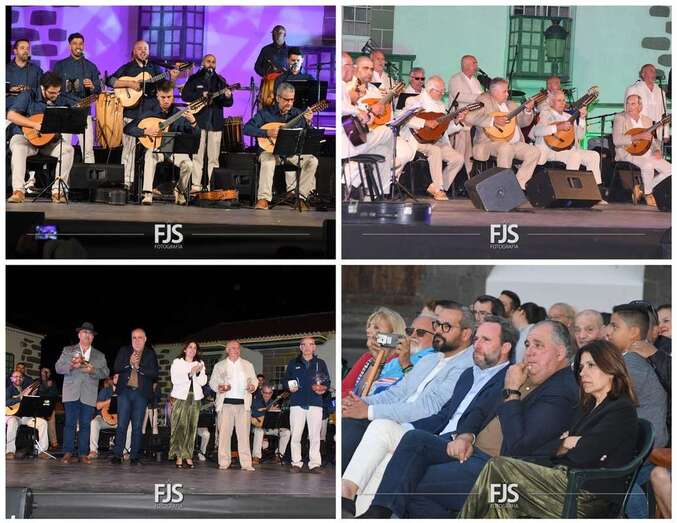 Momentos del concierto de anoche en San Juan/Francisco Javier Santana.